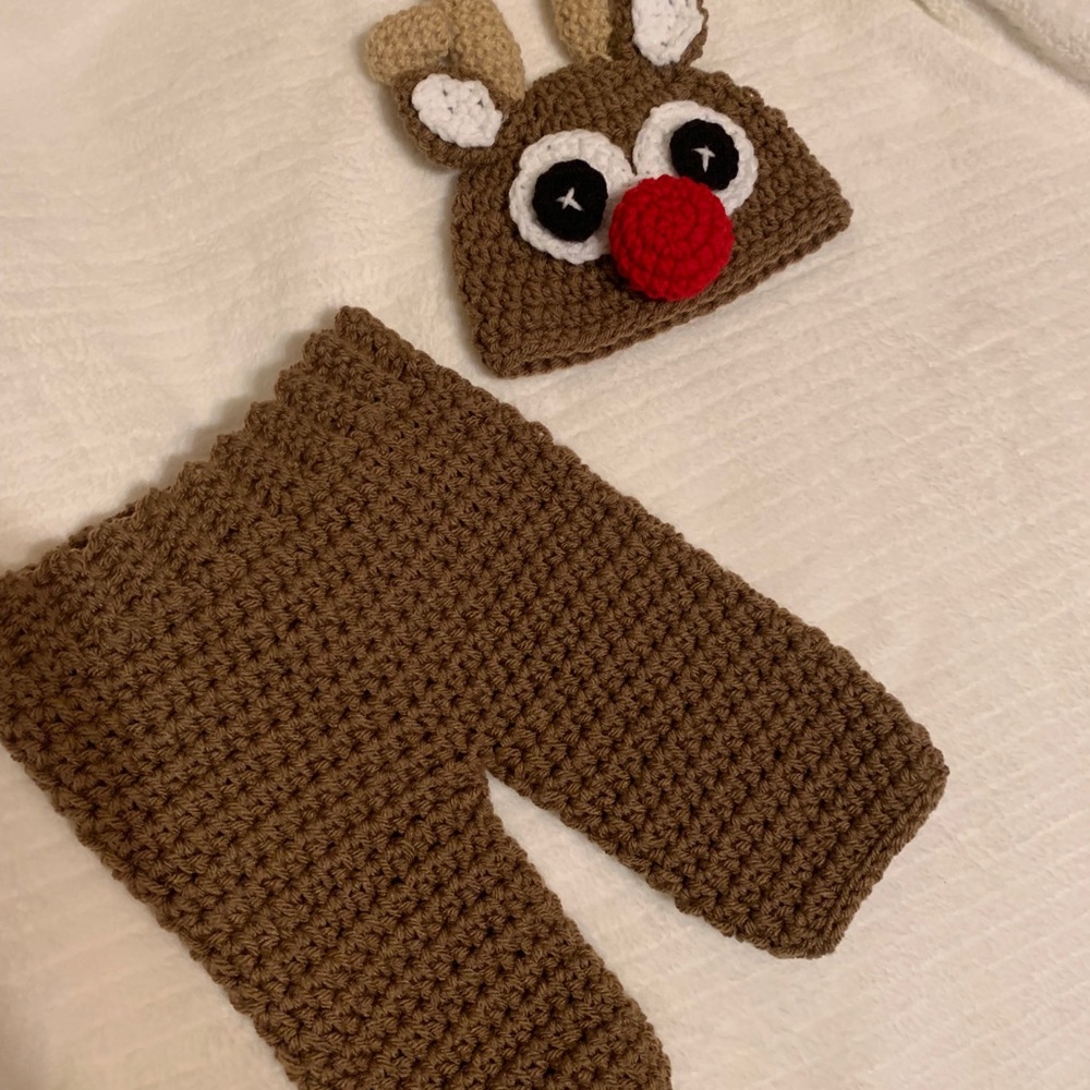 Baby Rudolph Crotchet
